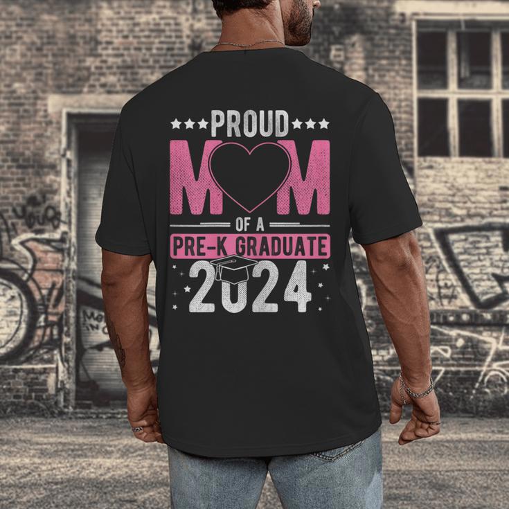 PROUD MUM OF A Pre-K GRAD 2024 Pre-K Graduation 2024 Mom Men's Back Print T-Shirt