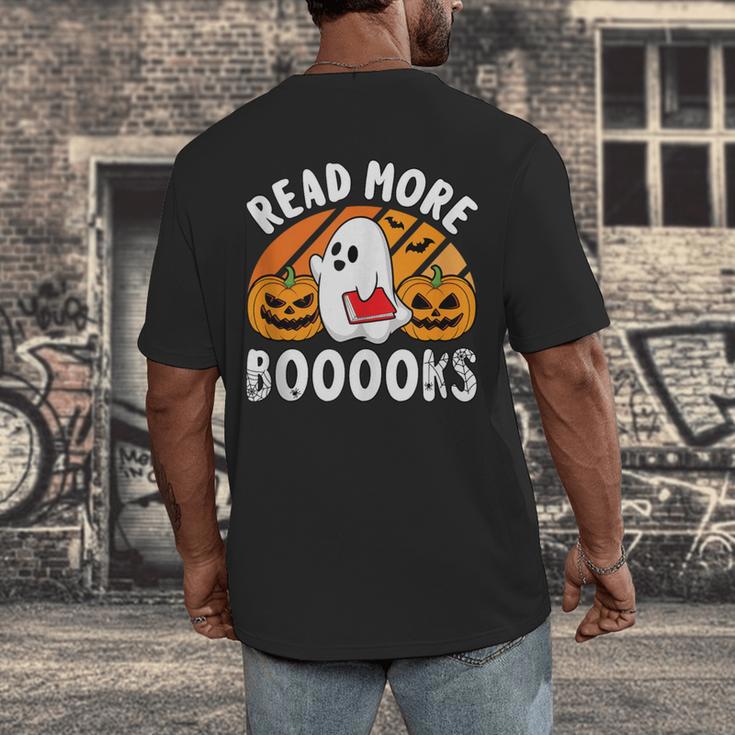 Read More Books Teacher Halloween Men Women Men's Back Print T-Shirt Read More Books Teacher Halloween Men Women Men's Back Print T-Shirt