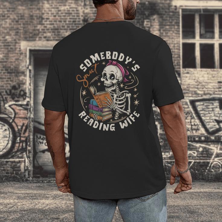 S Mut Book Spicy Romance Somebody's S Mut Reading Wife Men's Back Print T-Shirt S Mut Book Spicy Romance Somebody's S Mut Reading Wife Men's Back Print T-Shirt