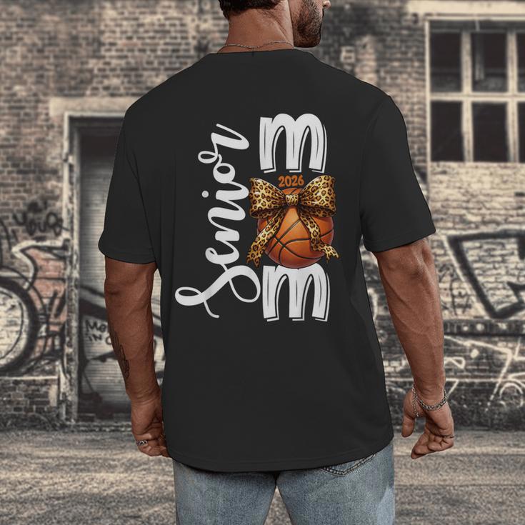 Senior Basketball Mom Class Of 2026 Player Graduation Grad Men's Back Print T-Shirt