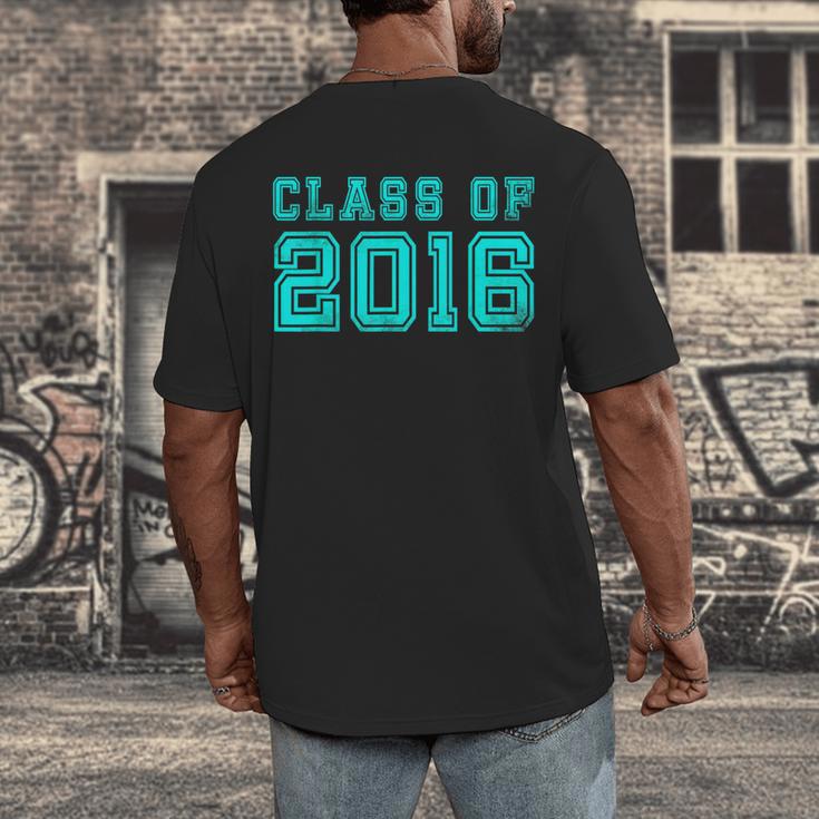Senior Class Of 2016 GraduationShirt For Her Or Him Men's Back Print T-Shirt