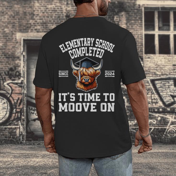 Senior Class Of 2024 Elementary School Graduation Men's Back Print T-Shirt