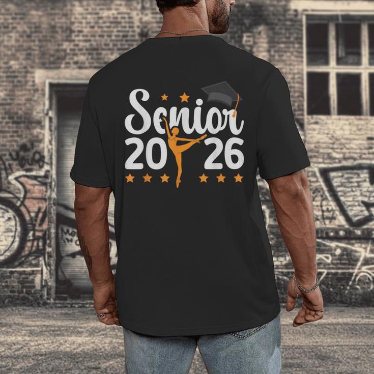 Senior Dancer 2026 Graduation Dance Senior 2026 Men's Back Print T-Shirt