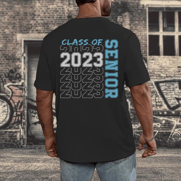 Senior Graduation Class Of 2023 Cute Senior 2023 Men's Back Print T-Shirt