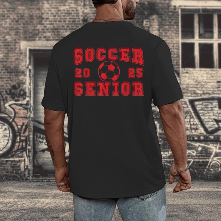 Soccer Senior Night Soccer Senior 2025 Graduation 4 Men's Back Print T-Shirt