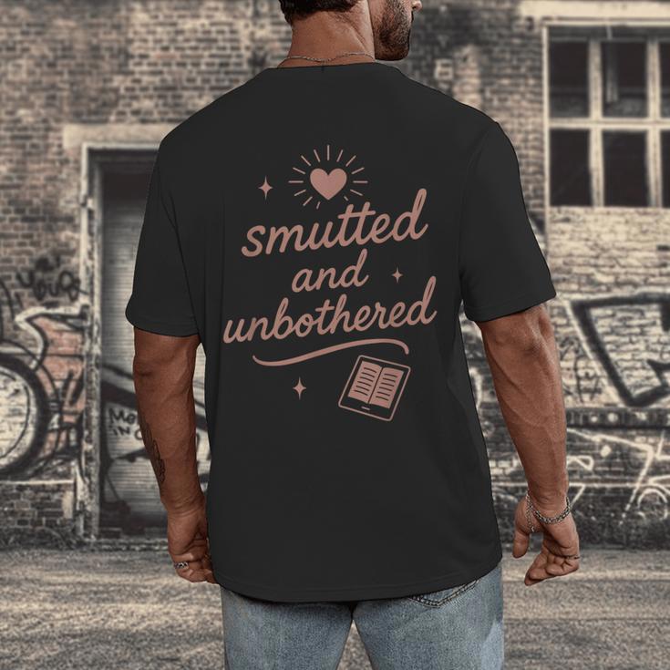 Spicy Book Club BookTok Romance Smutty Fiction Hot Romance Men's Back Print T-Shirt