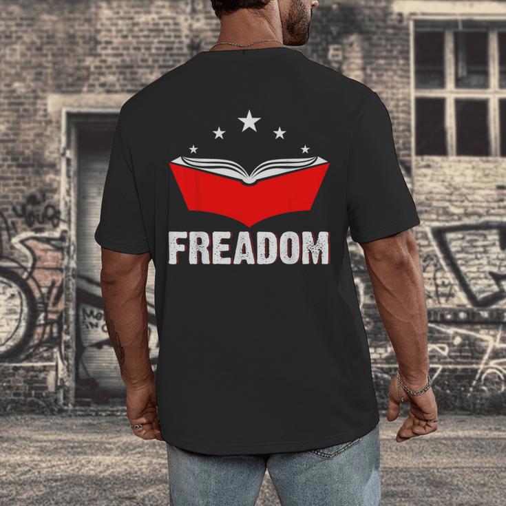 I Survived Reading Banned Books And All I Got Was Smarter Men's Back Print T-Shirt