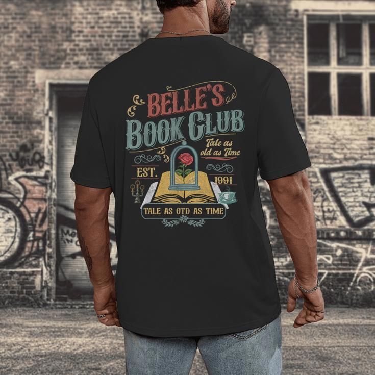 Tale Book Club Est 1991 Tale As Old As Time Men's Back Print T-Shirt