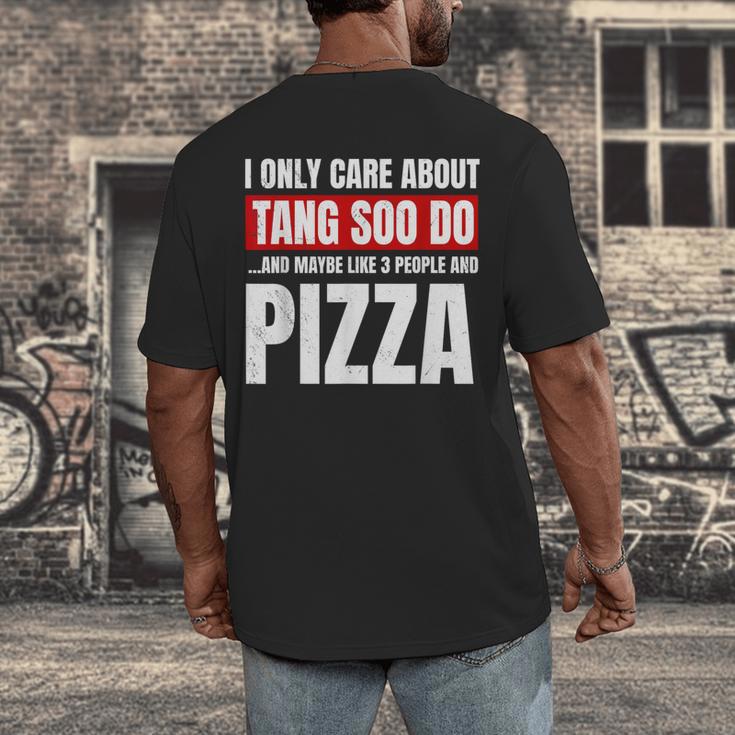 Tang Soo Do Sparring Martial Artist Karate Master Introvert Men's Back Print T-Shirt Tang Soo Do Sparring Martial Artist Karate Master Introvert Men's Back Print T-Shirt
