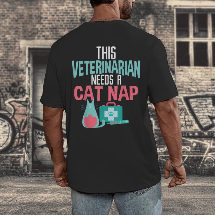 Veterinarian Graduation T-Shirt Men Women Humor Men's Back Print T-Shirt