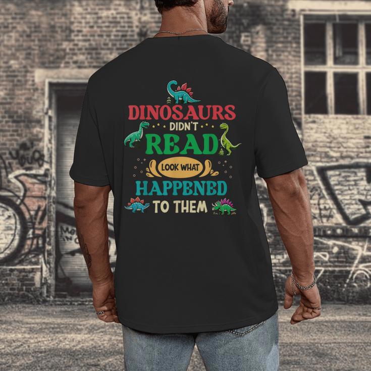 Vintage Librarian Book Reader Library Book Reading Men's Back Print T-Shirt Vintage Librarian Book Reader Library Book Reading Men's Back Print T-Shirt