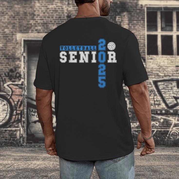 Volleyball Senior Night Volleyball Senior 2025 Graduation 23 Men's Back Print T-Shirt