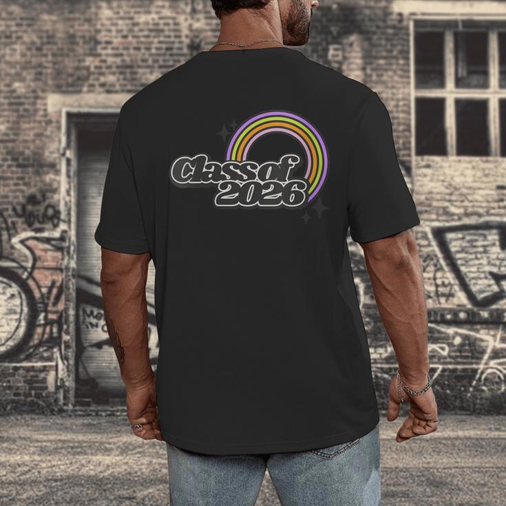 Women's Class Of 2026 Graduation Special Occasion Men's Back Print T-Shirt