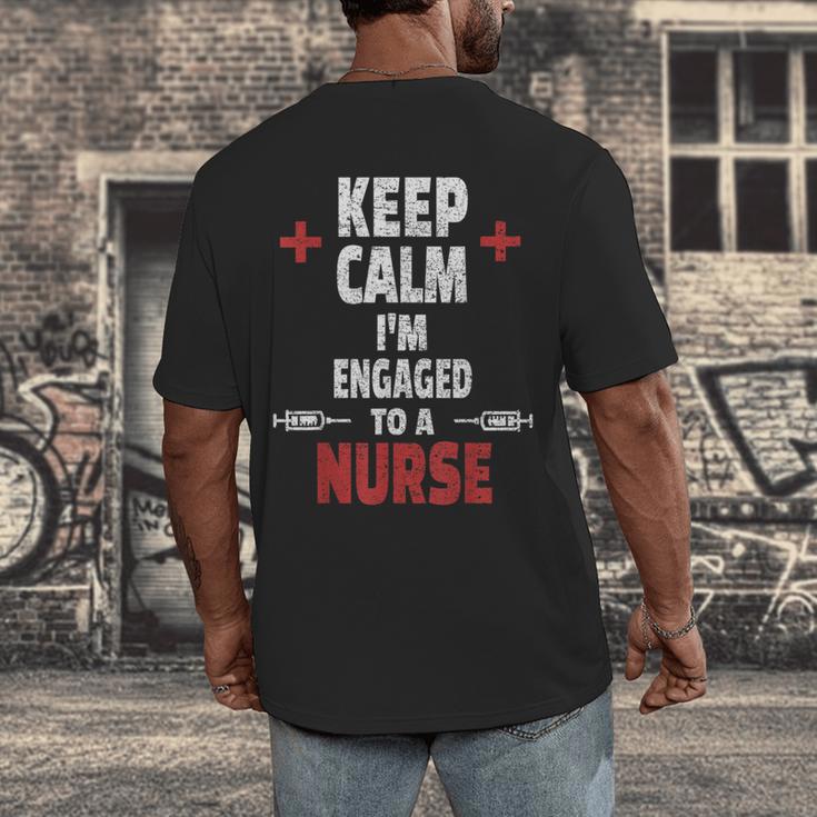 Xmas Nurse Graduation Keep Calm I'm Almost A Nurse Men's Back Print T-Shirt