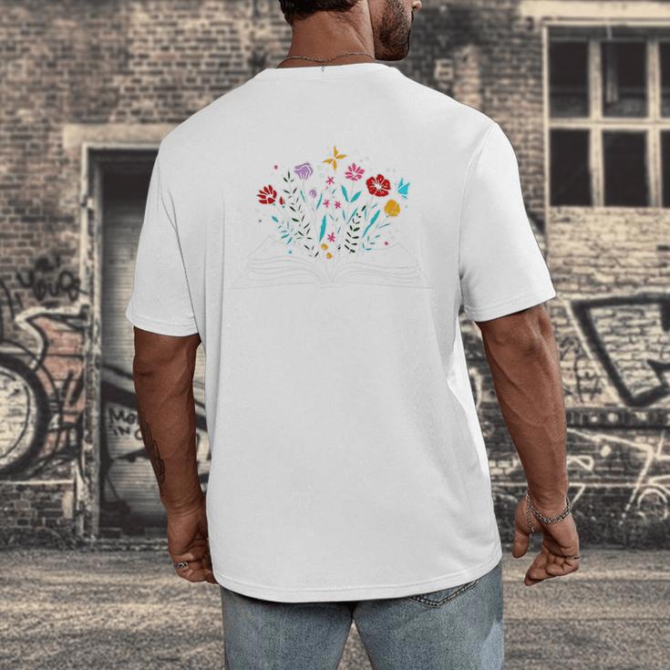 1985 Chapter Forty 40th Birthday Books Themed 40 Year Old Men's Back Print T-Shirt