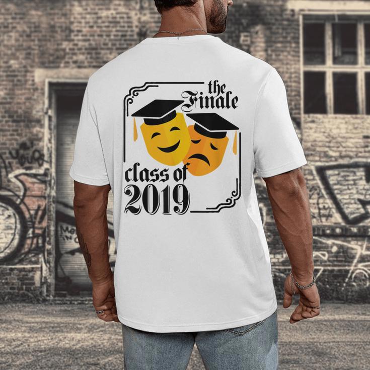 2020 Graduation Shirt Theater Drama Tshirt Senior Men's Back Print T-Shirt