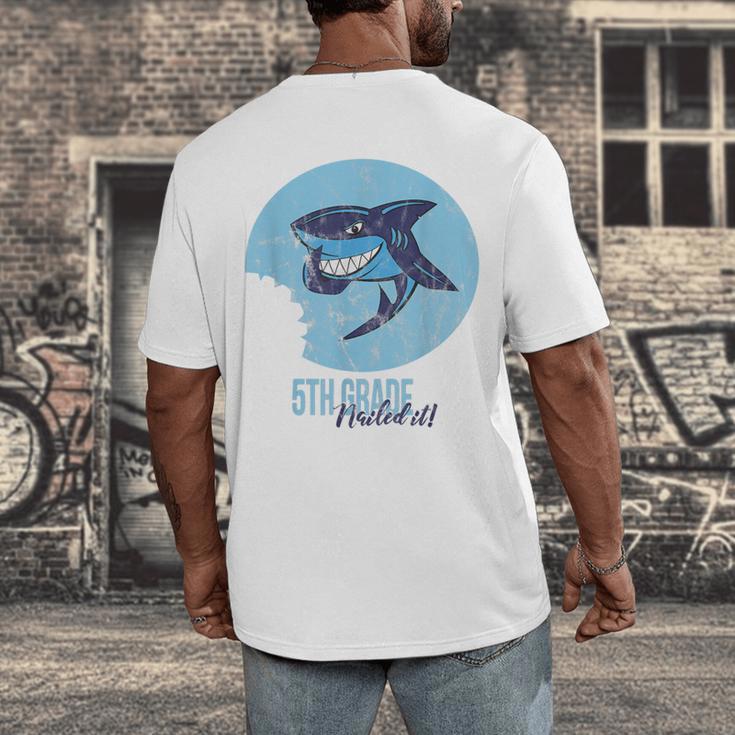 5th Grade Graduation Shirt Men's Back Print T-Shirt