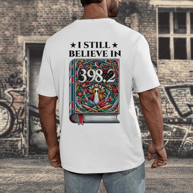 I Still Believe In 3982 Section Fairy Tale Book Lover Men's Back Print T-Shirt