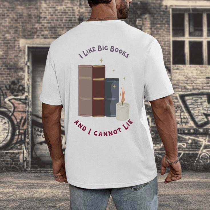 I Like Big Books Bookworm Tee Men's Back Print T-Shirt I Like Big Books Bookworm Tee Men's Back Print T-Shirt