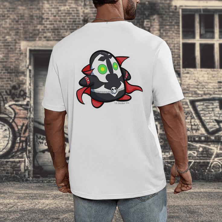 BODO Spawn Character Comic Book Shirt Premium Tri-Blend Men's Back Print T-Shirt