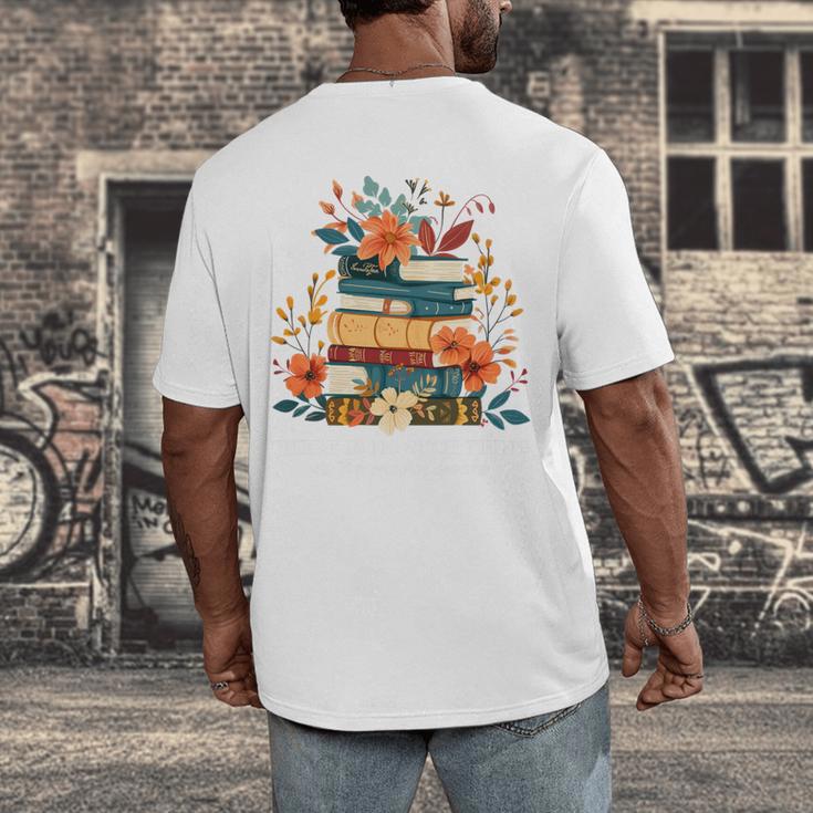 Book Lover Librarian Reading Library Readers Premium Tri-Blend Men's Back Print T-Shirt Book Lover Librarian Reading Library Readers Premium Tri-Blend Men's Back Print T-Shirt