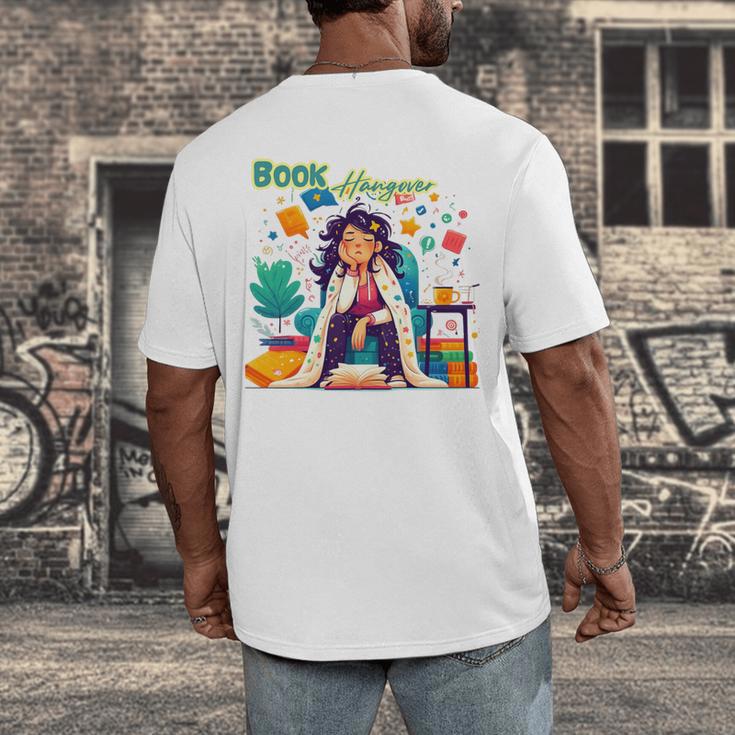 Book Lover Woman Woman Book Hangover Premium Tri-Blend Men's Back Print T-Shirt Book Lover Woman Woman Book Hangover Premium Tri-Blend Men's Back Print T-Shirt
