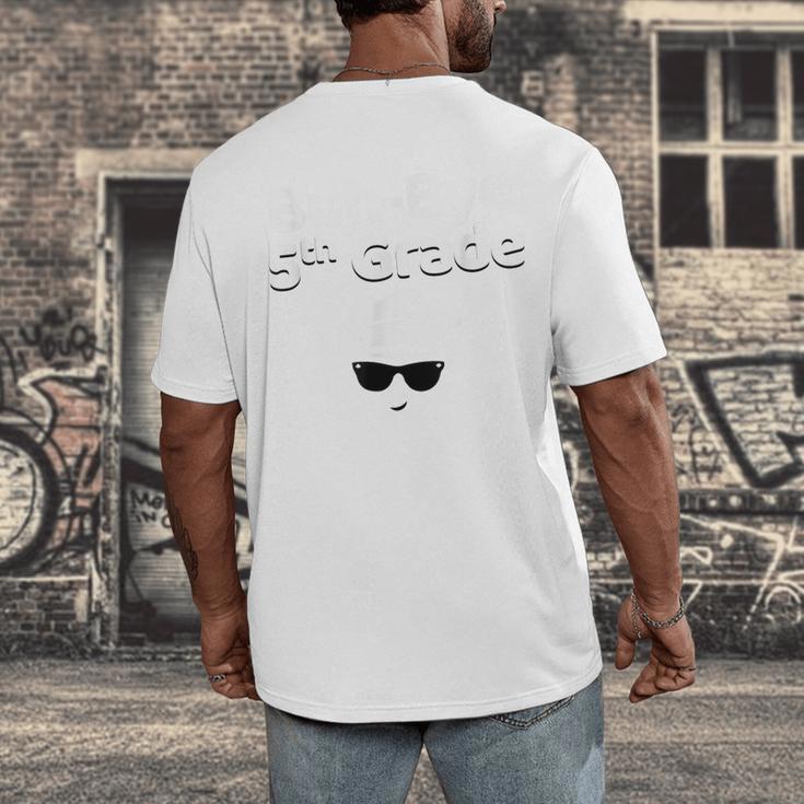 Class Of 2020 Fifth Grade Graduation Men's Back Print T-Shirt