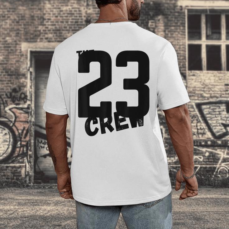 Class Of 2023 Seniors 23 Senior Graduation Idea Men's Back Print T-Shirt