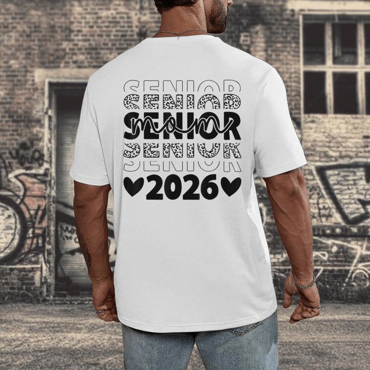 Class Of 2026 Senior Graduation Year Men's Back Print T-Shirt
