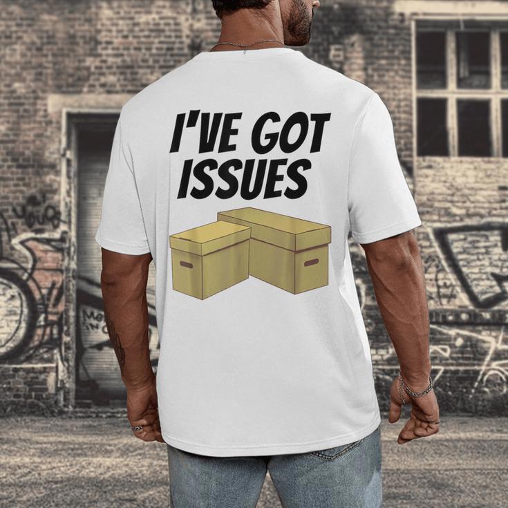 Comic Book For Men Women Comic Book Collector Men's Back Print T-Shirt Comic Book For Men Women Comic Book Collector Men's Back Print T-Shirt