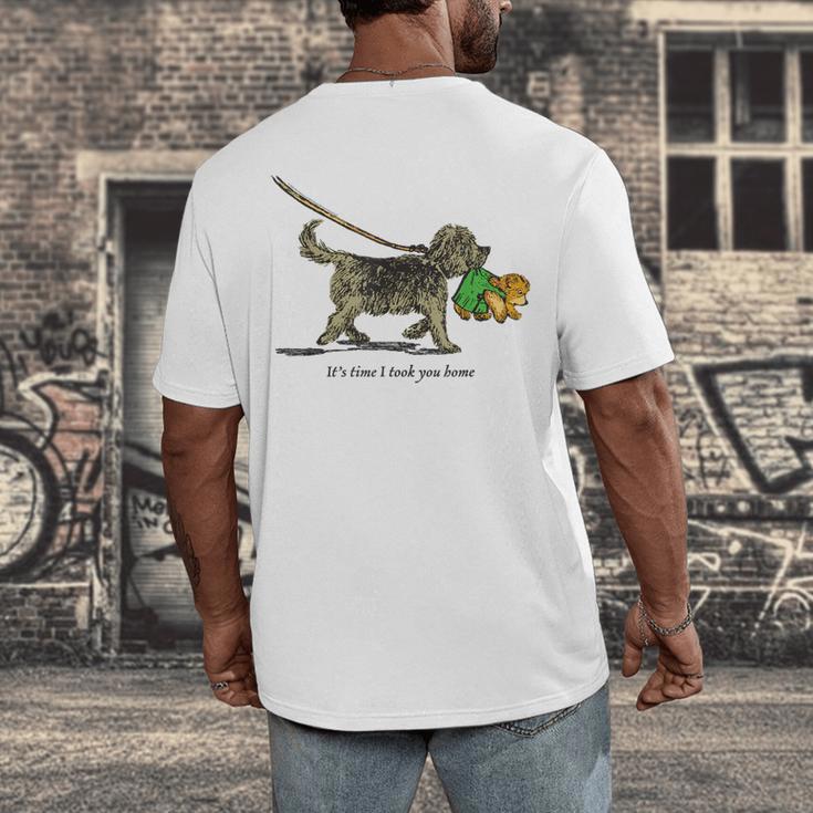 Corduroy Time I Took You Home Teddy Bear Children's Book Men's Back Print T-Shirt