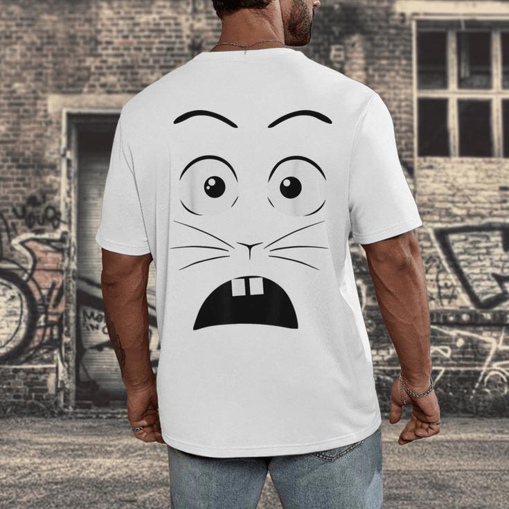 Creepy Carrots Halloween Book Character Costume Men's Back Print T-Shirt Creepy Carrots Halloween Book Character Costume Men's Back Print T-Shirt