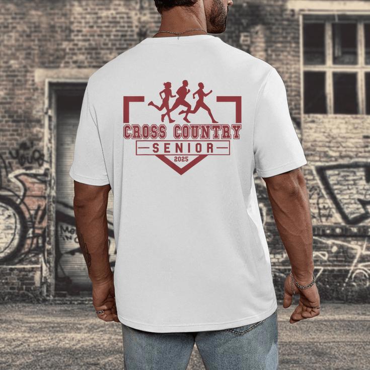 Cross Country Senior Night Senior 2025 Graduation Party 48 Men's Back Print T-Shirt