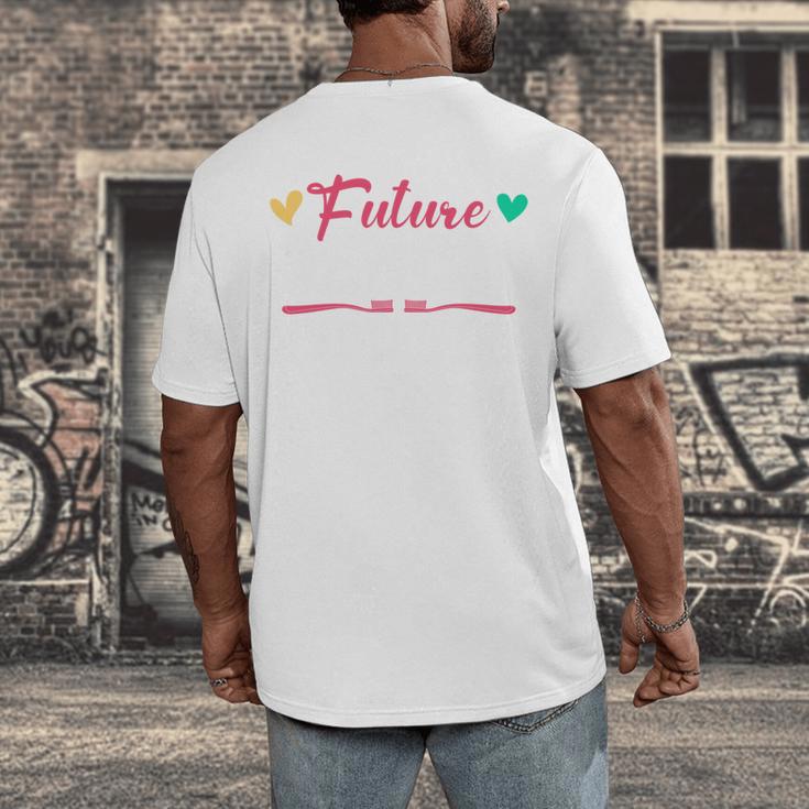 Dental Hygienist Graduation Future Dental Hygienist Men's Back Print T-Shirt