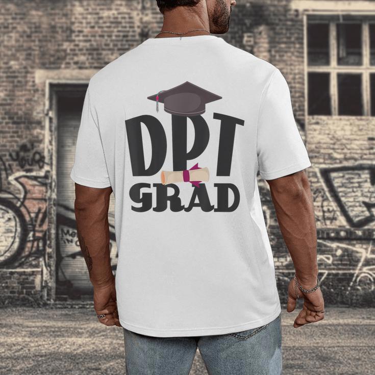 Doctor Of Physical Therapy DPT Graduation Therapist Men's Back Print T-Shirt