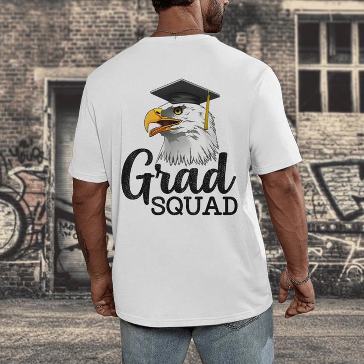 Eagle Grad Squad Class Of 2019 Graduation Men's Back Print T-Shirt
