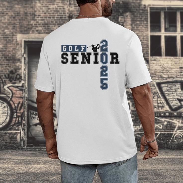 Golf Senior Night Golf Senior 2025 Graduation 63 Men's Back Print T-Shirt
