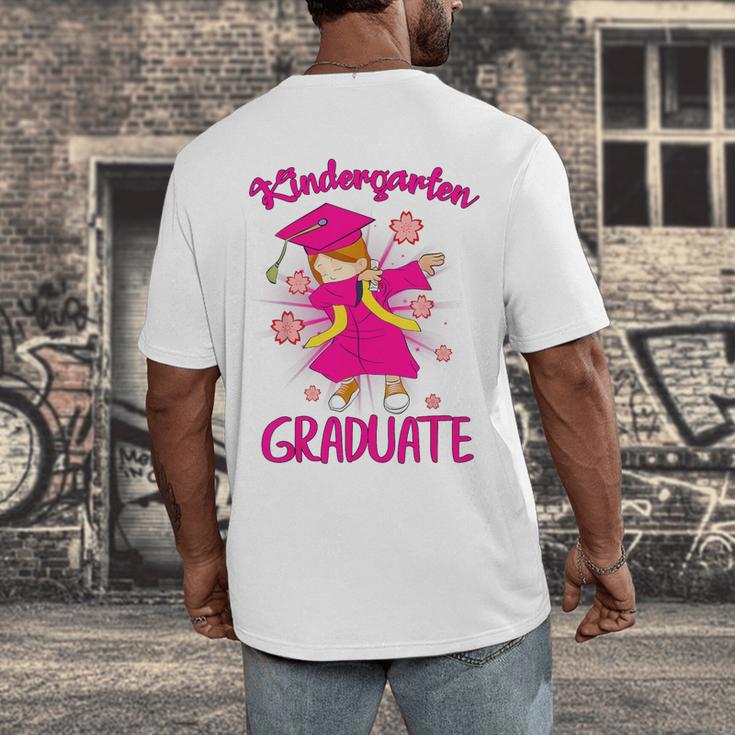 Graduation Kindergarten Last Day Of School Shirt Men's Back Print T-Shirt