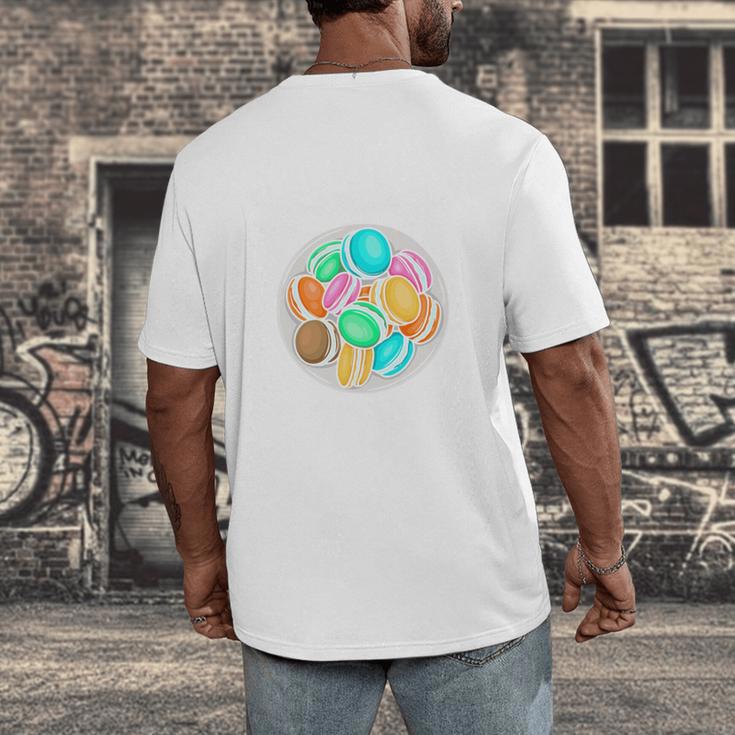 Introvert Baking Dessert Foodie For Baker Pastry Chef Men's Back Print T-Shirt Introvert Baking Dessert Foodie For Baker Pastry Chef Men's Back Print T-Shirt