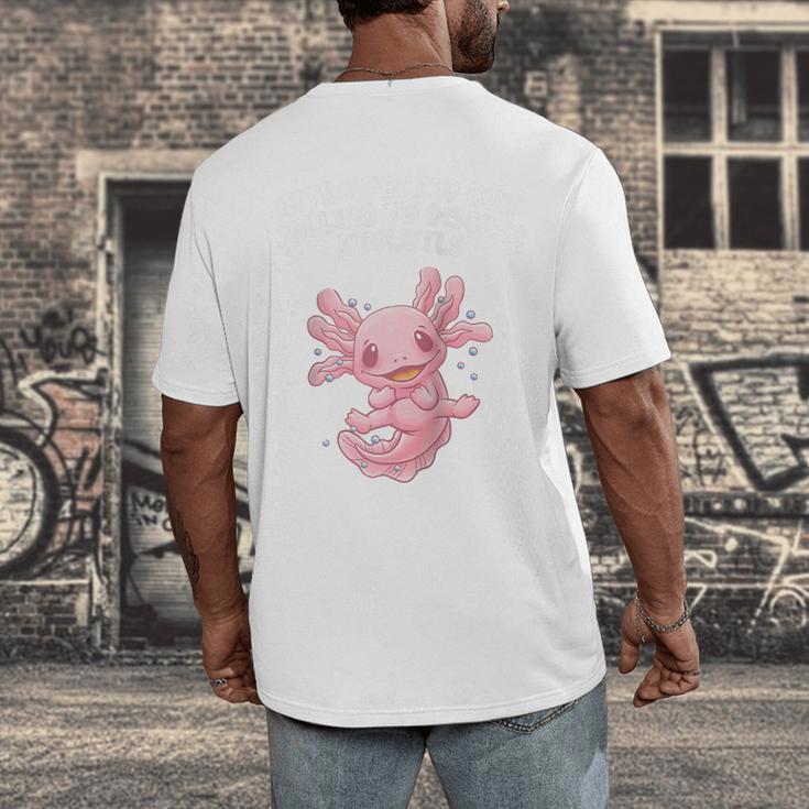 Introverted But Willing To Discuss Axolotl Salamander Raglan Baseball Tee Men's Back Print T-Shirt Introverted But Willing To Discuss Axolotl Salamander Raglan Baseball Tee Men's Back Print T-Shirt