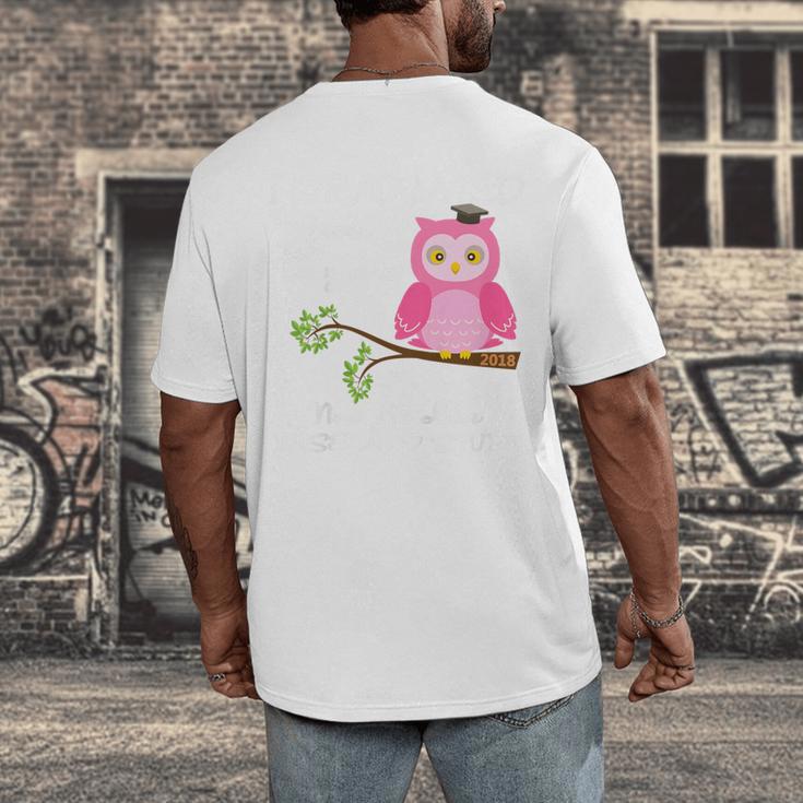 Kids I Graduated From Daycare Graduation T-Shirt For Girls Men's Back Print T-Shirt