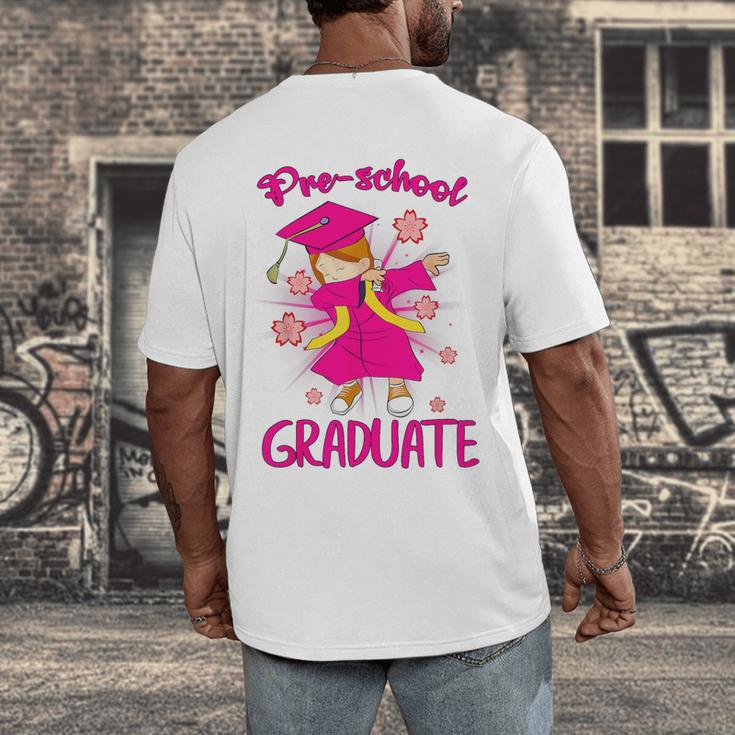 Kids Preschool Graduate 2018 Graduation Pre-K Men's Back Print T-Shirt