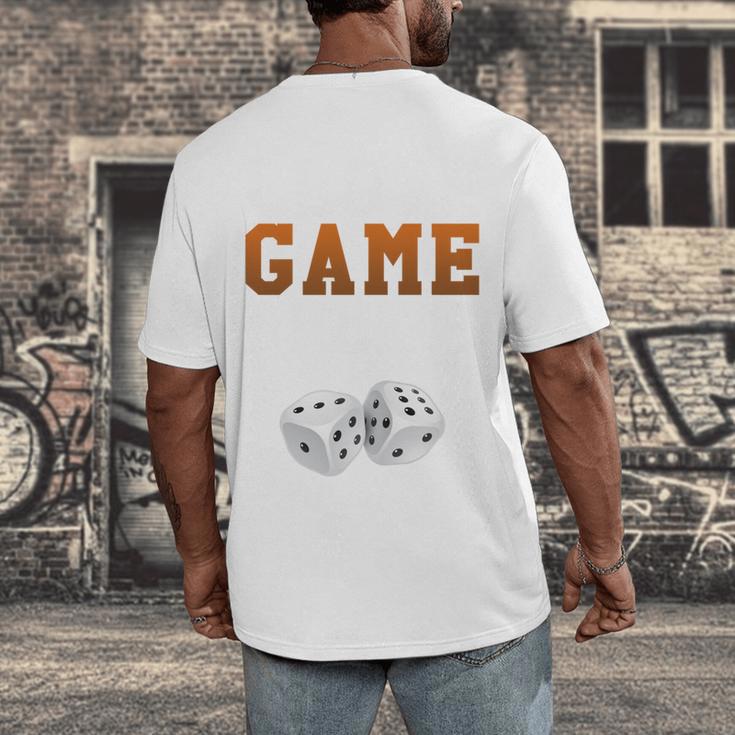 I Love Game Nights Host And Maybe 3 People Introvert Men's Back Print T-Shirt