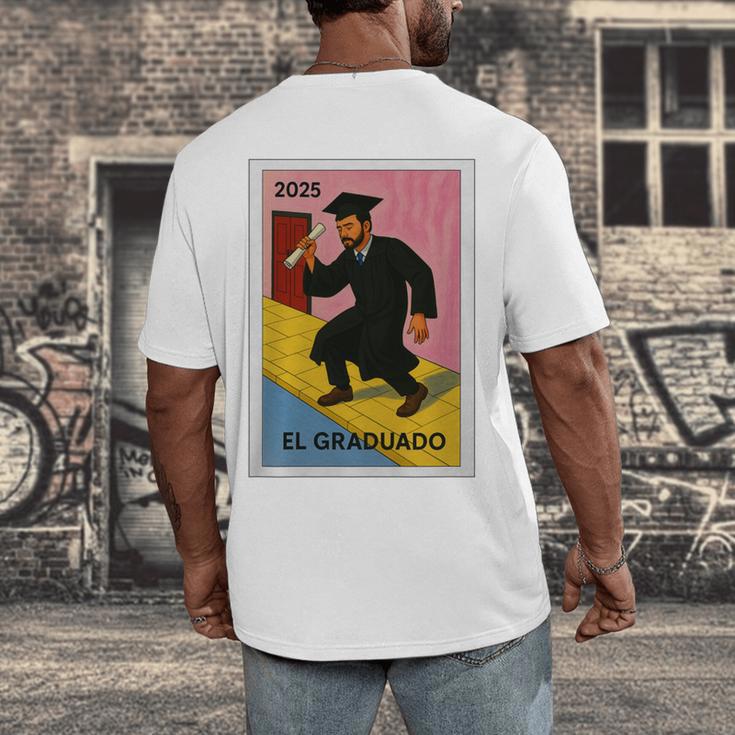 Mexican For Graduation 2025 El Graduado Premium Tri-Blend Men's Back Print T-Shirt