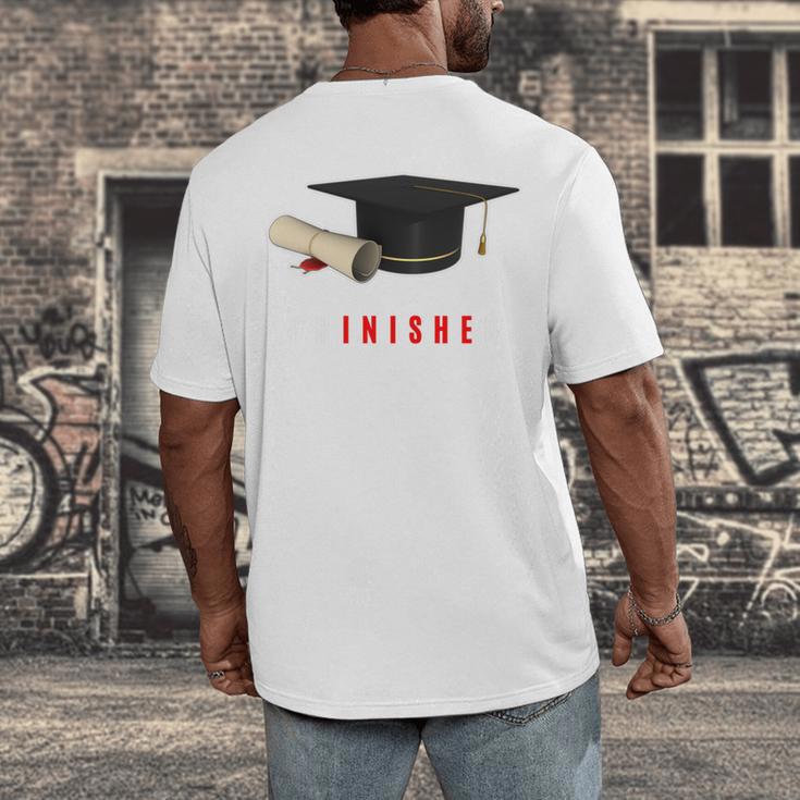 PhD Graduation Celebration For Finished Phd Grad Men Women Men's Back Print T-Shirt