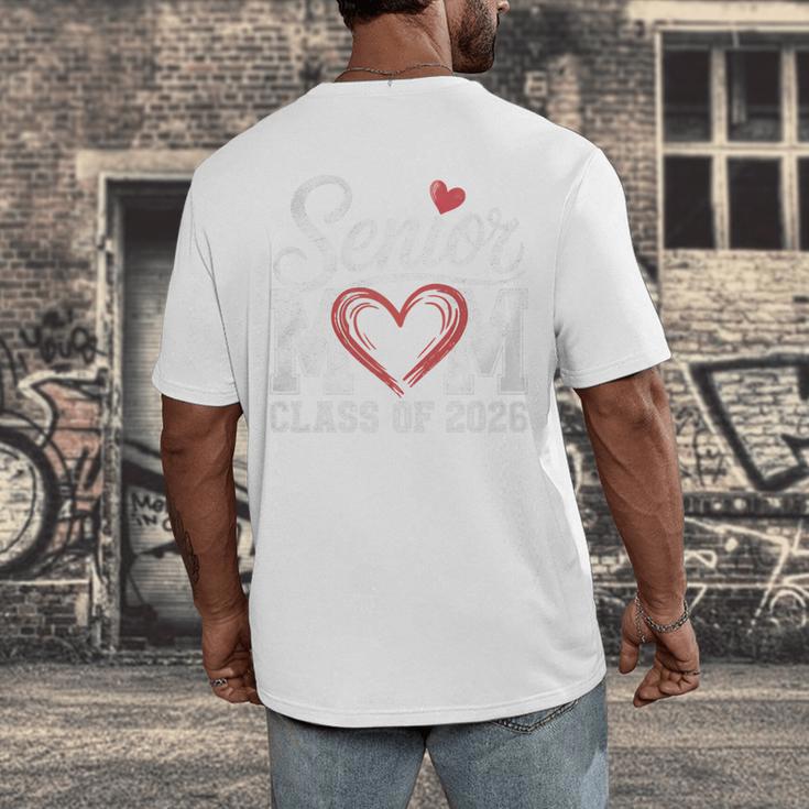 Senior Mom Class Of 2026 Graduation Senior 2026 Mom Men's Back Print T-Shirt