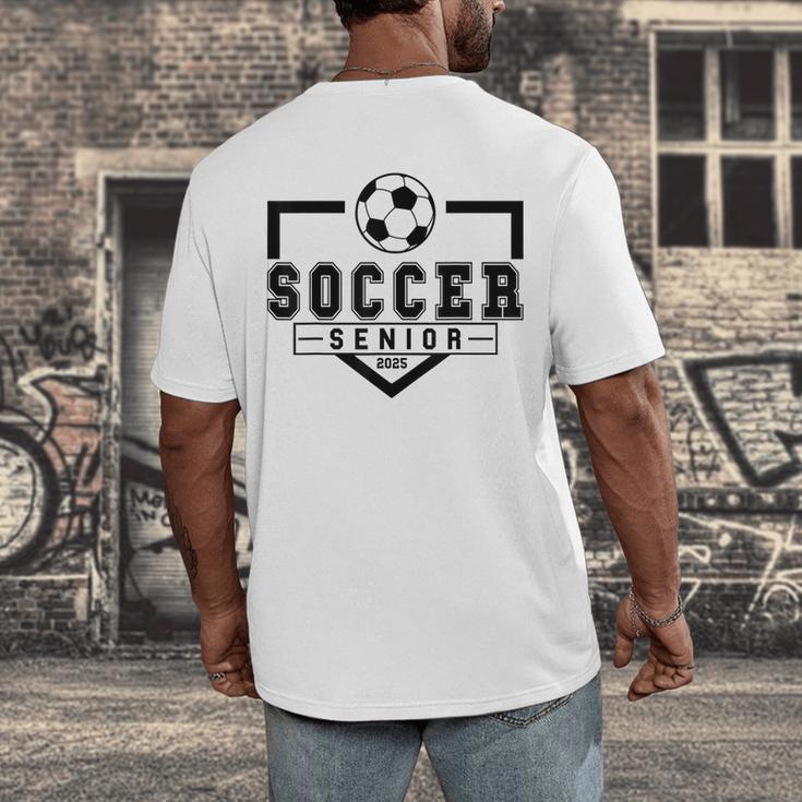 Soccer Senior Night Soccer Senior 2025 Graduation 30 Men's Back Print T-Shirt