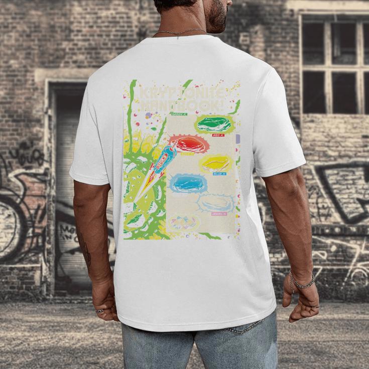 Superman Kryptonite Handbook Premium Tri-Blend Men's Back Print T-Shirt Superman Kryptonite Handbook Premium Tri-Blend Men's Back Print T-Shirt