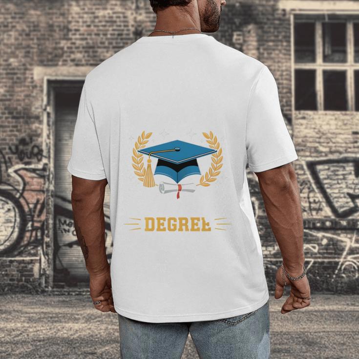 I Survived My Daughter's Teaching Degree Graduation Men's Back Print T-Shirt
