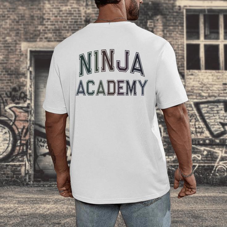Vintage Don'T Call Me NINJA ACADEMY Introvert Sarcastic Men's Back Print T-Shirt Vintage Don'T Call Me NINJA ACADEMY Introvert Sarcastic Men's Back Print T-Shirt